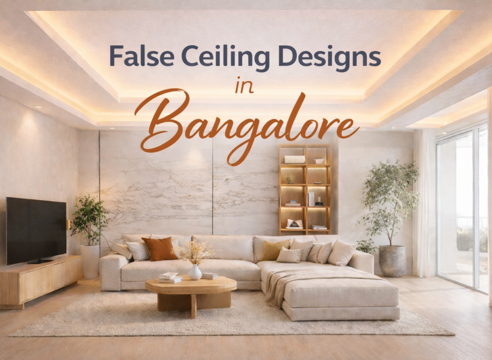 False Ceiling Designs for Flats in Bangalore