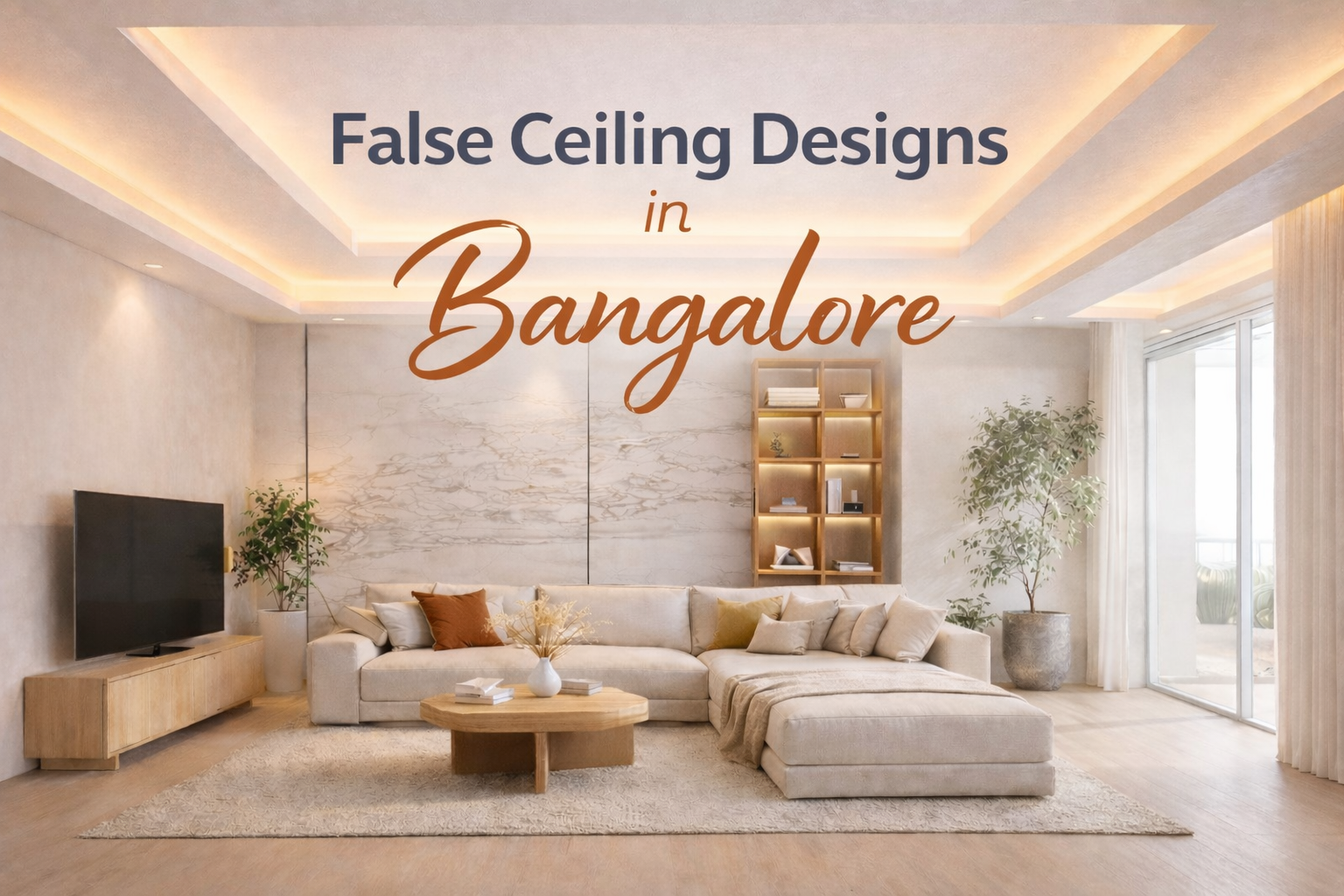 False Ceiling Designs for Flats in Bangalore