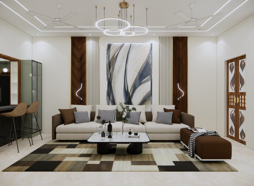 Modern apartment interior design in Bangalore