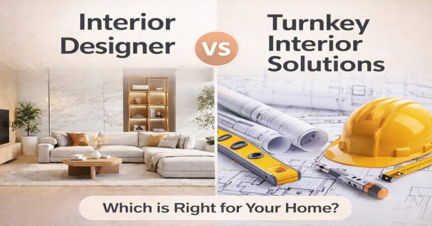 Interior Designer vs Turnkey Interiors | Which is Better?
